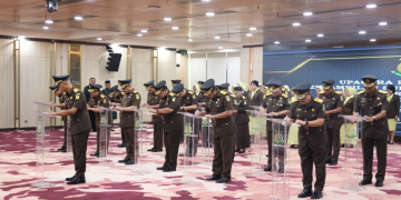 Jaksa Agung Lantik 36 Pejabat Eselon I dan II di Kejagung