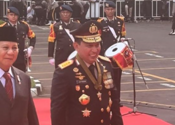 Prabowo Subianto Terima Penghargaan Bintang Bhayangkara Utama. Sumber Era.id