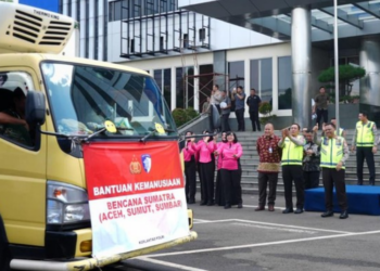 Korlantas Polri Kirim Bantuan ke Aceh, Sumut, dan Sumbar untuk Perkuat Respons Bencana